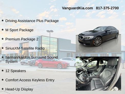 Used 2019 BMW 540i xDrive w/ M Sport Package AWD/4WD image 6