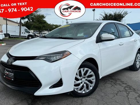 Used 2017 Toyota Corolla LE w/ Carpet Mat Package (TMS) FWD image 1