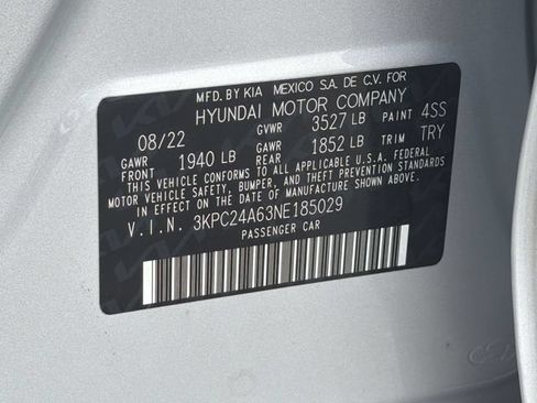 Certified 2022 Hyundai Accent SE FWD image 35