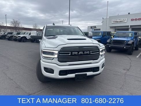 Used 2024 RAM 3500 Laramie w/ Sport Appearance Package AWD/4WD image 2