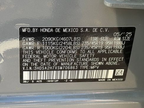 Certified 2025 Acura ADX A-Spec image 35