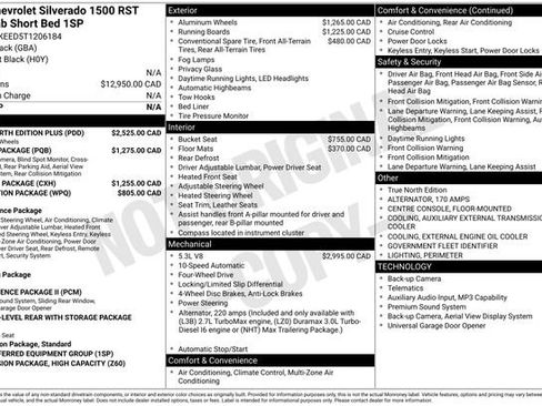 New 2026 Chevrolet Silverado 1500 RST w/ All Star Edition Plus AWD/4WD image 4