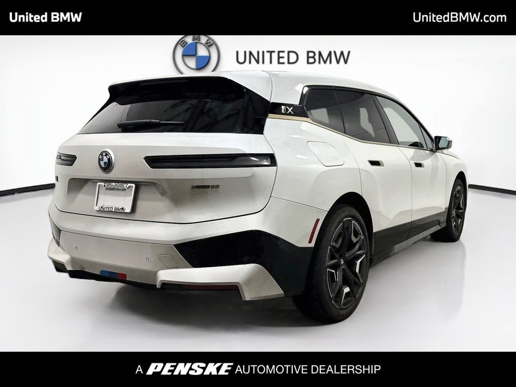 Certified 2024 BMW iX xDrive50 w/ Sport Package AWD/4WD image 5