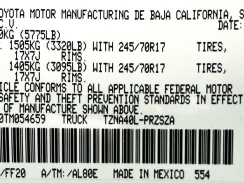 New 2026 Toyota Tacoma SR5 image 25