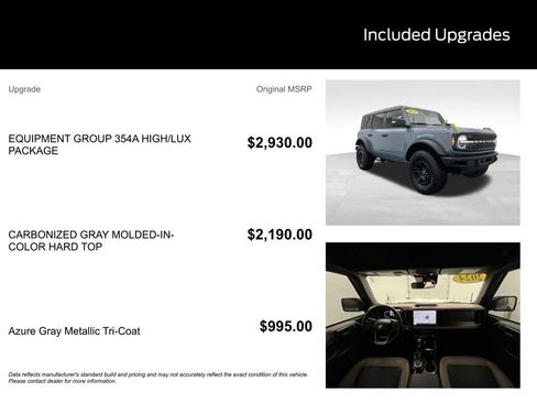 Certified 2024 Ford Bronco Wildtrak image 3