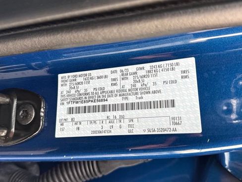Used 2023 Ford F150 XLT w/ Equipment Group 302A High AWD/4WD image 28
