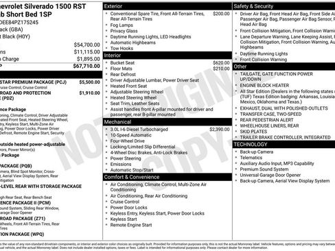 Certified 2023 Chevrolet Silverado 1500 RST w/ RST All Star Premium Package AWD/4WD image 41