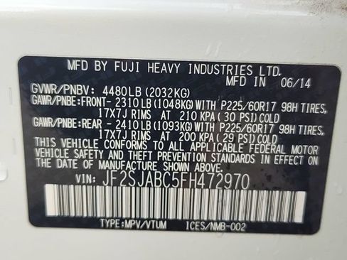 Used 2015 Subaru Forester 2.5i w/ Alloy Wheel Package AWD/4WD image 9