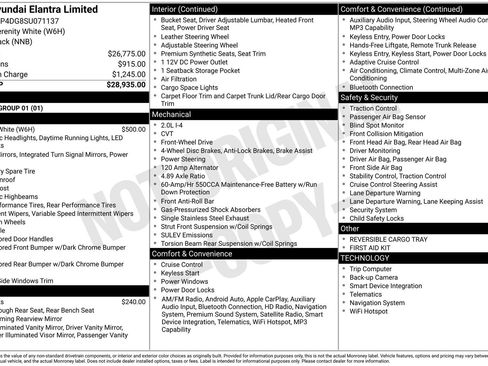 Used 2025 Hyundai Elantra Limited FWD image 6