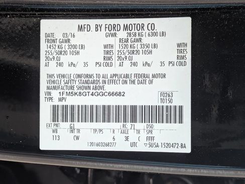 Used 2016 Ford Explorer Sport AWD/4WD image 41