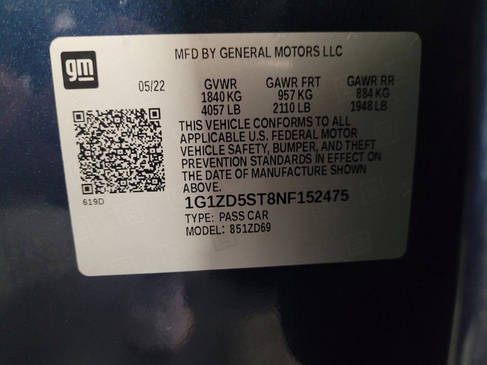 Used 2022 Chevrolet Malibu LT FWD image 33