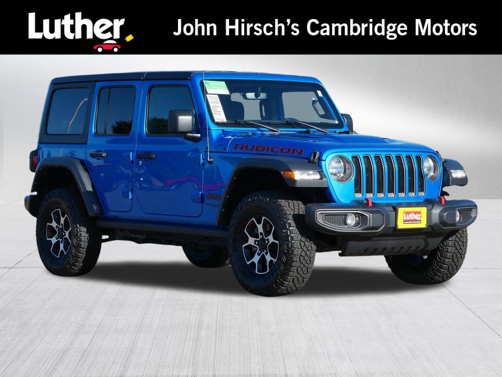 Used 2022 Jeep Wrangler Unlimited Rubicon AWD/4WD image 1
