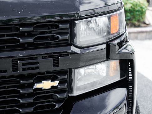 Used 2021 Chevrolet Silverado 1500 Custom w/ LPO, Blackout Package RWD image 44