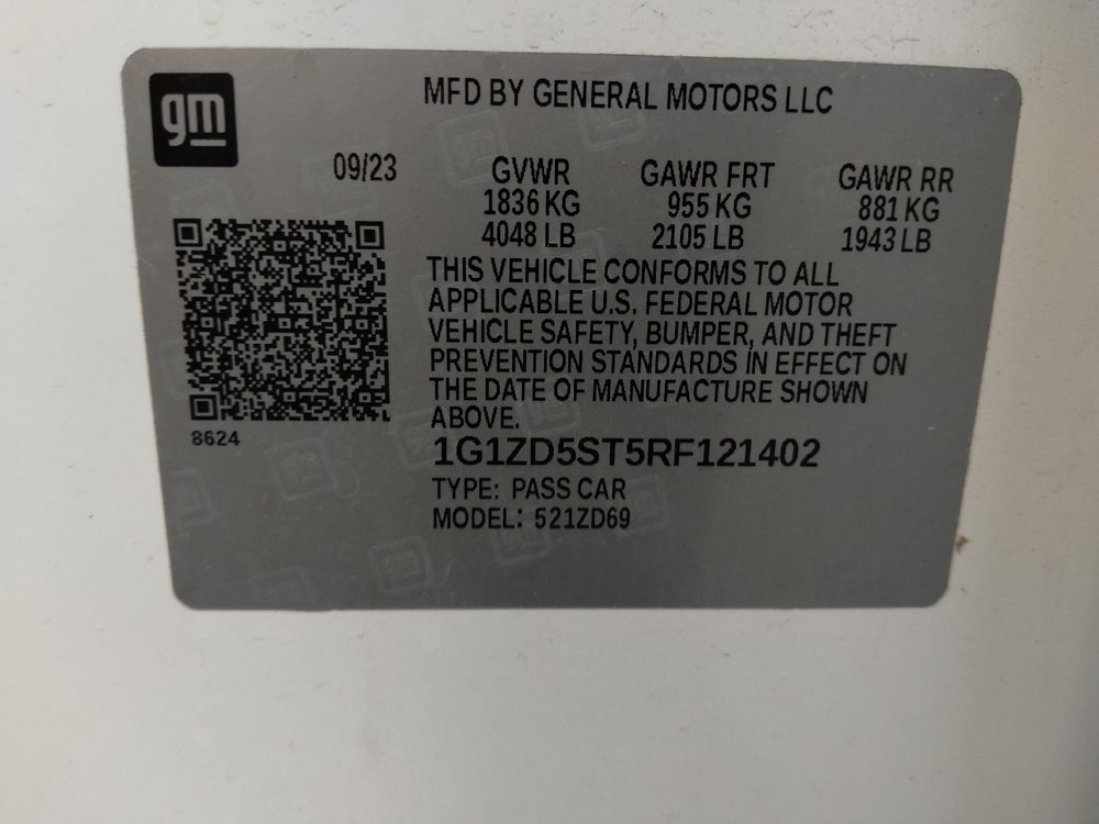 Used 2024 Chevrolet Malibu LT FWD image 33
