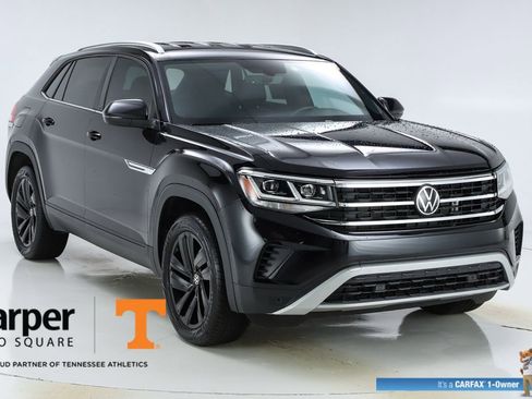 Used 2023 Volkswagen Atlas Cross Sport SE w/ Black Wheel Package FWD image 53