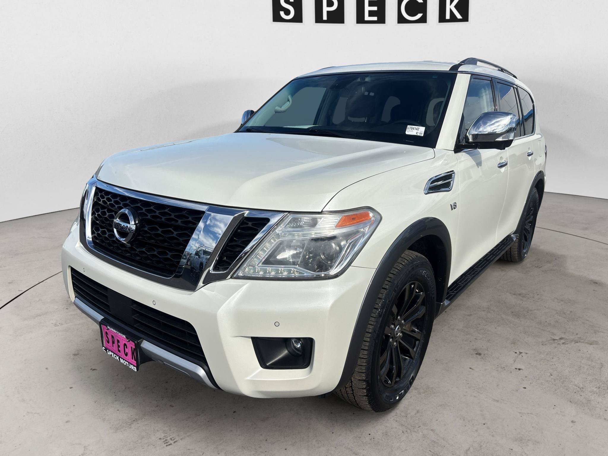 Used 2017 Nissan Armada Platinum w/ Captain Seat Package AWD/4WD image 1