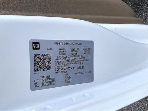 New 2026 GMC Savana 2500 w/ Driver Convenience Package RWD image 13