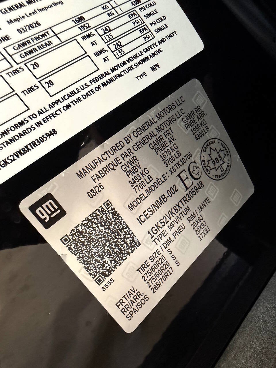 Used 2026 GMC Yukon AT4 Ultimate w/ LPO, Floor Liner Package AWD/4WD image 45