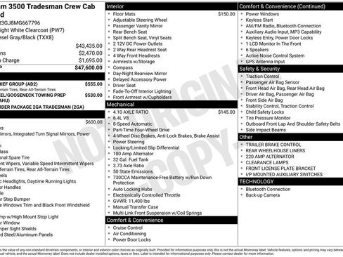 Used 2021 RAM 3500 Tradesman w/ Snow Chief Group AWD/4WD image 6
