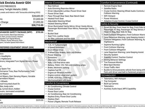 Certified 2024 Buick Envista Avenir FWD image 11