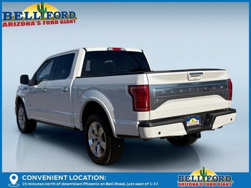 Used 2015 Ford F150 Platinum w/ Equipment Group 701A Luxury AWD/4WD image 2