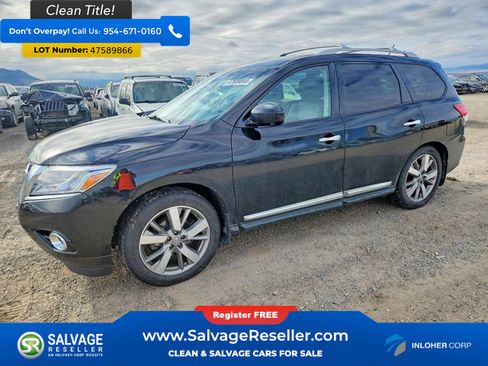 Used 2014 Nissan Pathfinder Platinum w/ Platinum Premium Package image 1