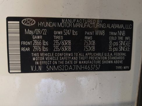 Used 2022 Hyundai Santa Fe SEL image 33