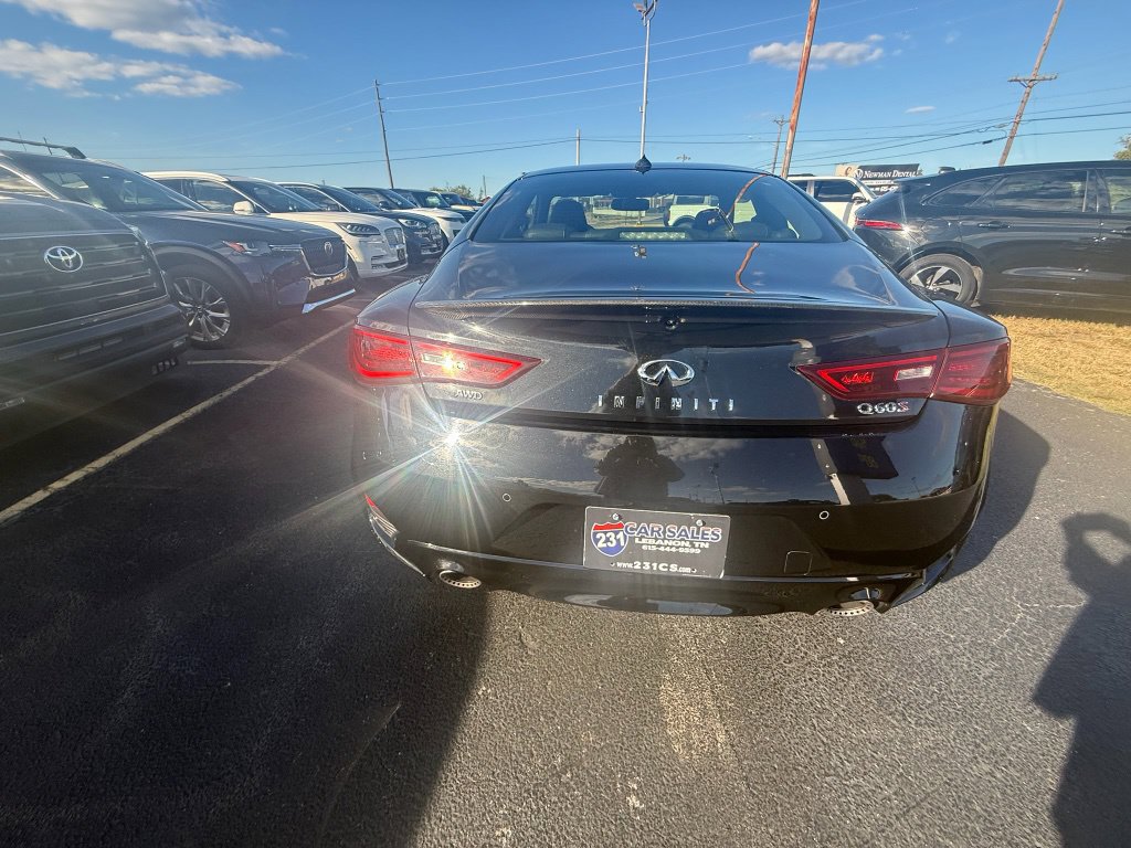 Used 2022 INFINITI Q60 Red Sport 400 w/ Carbon Fiber Package AWD/4WD image 4