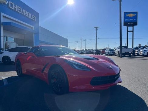 Used 2017 Chevrolet Corvette Stingray Coupe w/ Carbon Flash Badge Package RWD image 3