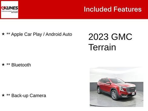 Used 2023 GMC Terrain SLT AWD/4WD image 3