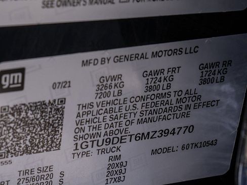 Used 2021 GMC Sierra 1500 SLT image 35