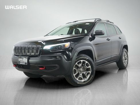Used 2021 Jeep Cherokee Trailhawk w/ Trailer Tow Group AWD/4WD image 1