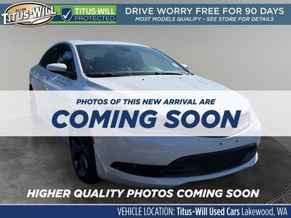 Used 2016 Chrysler 200 S w/ Navigation & Sound Group I