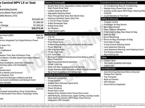 Certified 2024 Kia Carnival LX image 7