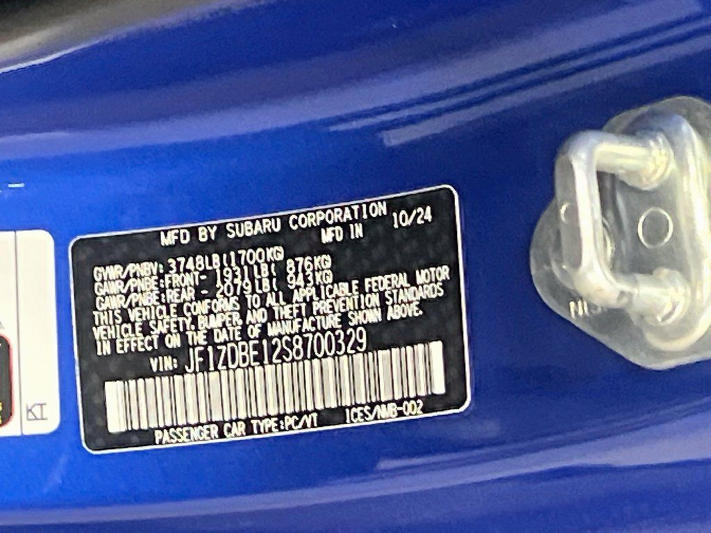 Used 2025 Subaru BRZ Limited RWD image 31