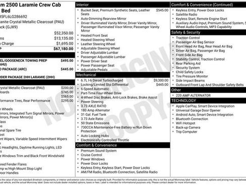 Used 2020 RAM 2500 Laramie AWD/4WD image 13