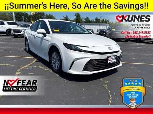 Used 2025 Toyota Camry LE FWD image 1
