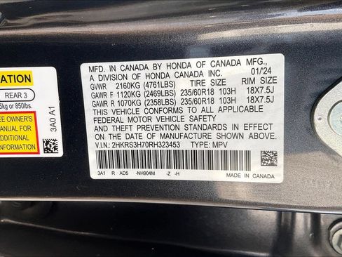 Certified 2024 Honda CR-V EX-L image 18