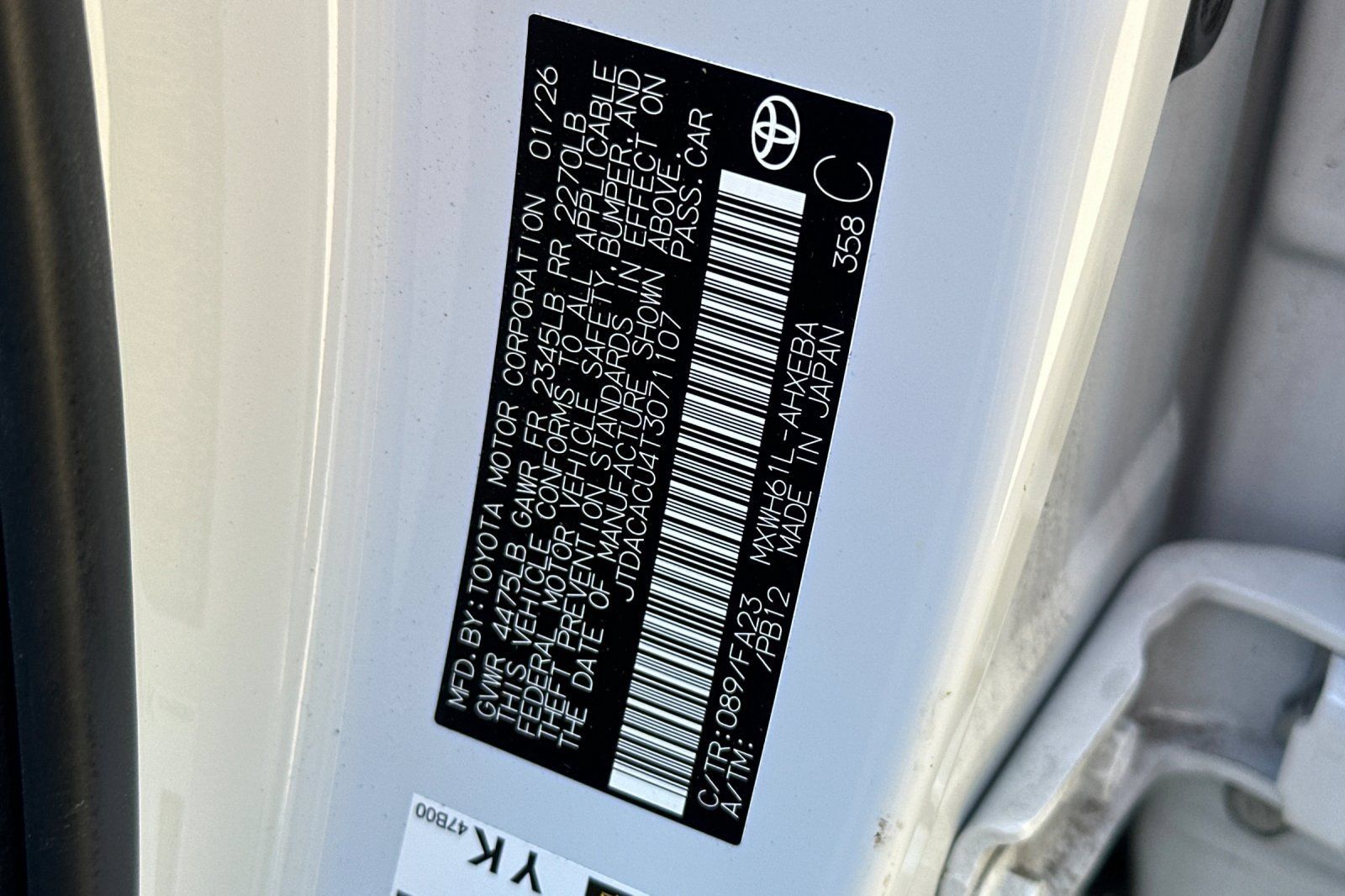 Certified 2026 Toyota Prius Plug-In Hybrid FWD image 55