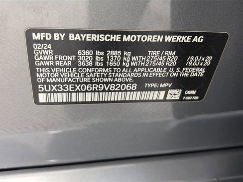 Used 2024 BMW X6 xDrive40i w/ Premium Package AWD/4WD image 9