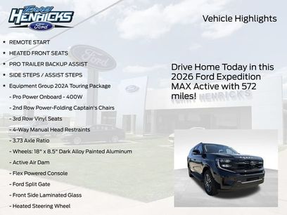 New 2026 Ford Expedition Max Active