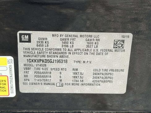 Used 2016 GMC Acadia SLE AWD/4WD image 25