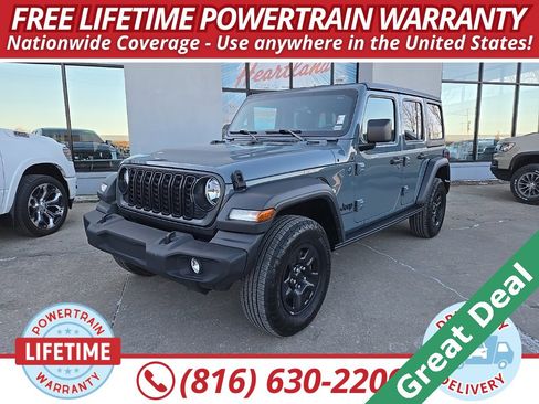Used 2024 Jeep Wrangler Sport image 1