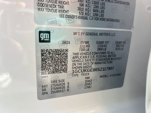 Used 2025 Chevrolet Silverado 1500 LTZ w/ LTZ Premium Package image 34