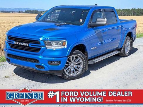 Used 2021 RAM 1500 Laramie w/ Sport Appearance Package image 1