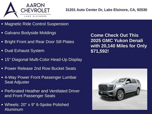 Used 2025 GMC Yukon Denali image 15