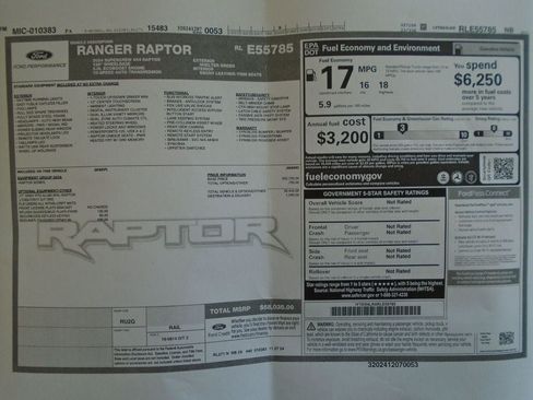 Used 2024 Ford Ranger Raptor AWD/4WD image 38