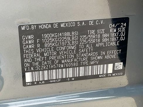 Used 2024 Honda HR-V Sport image 32