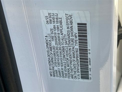 Certified 2023 Honda Pilot LX image 31