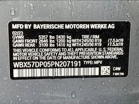 Used 2023 BMW X3 xDrive30i w/ Convenience Package w/ZPA image 33